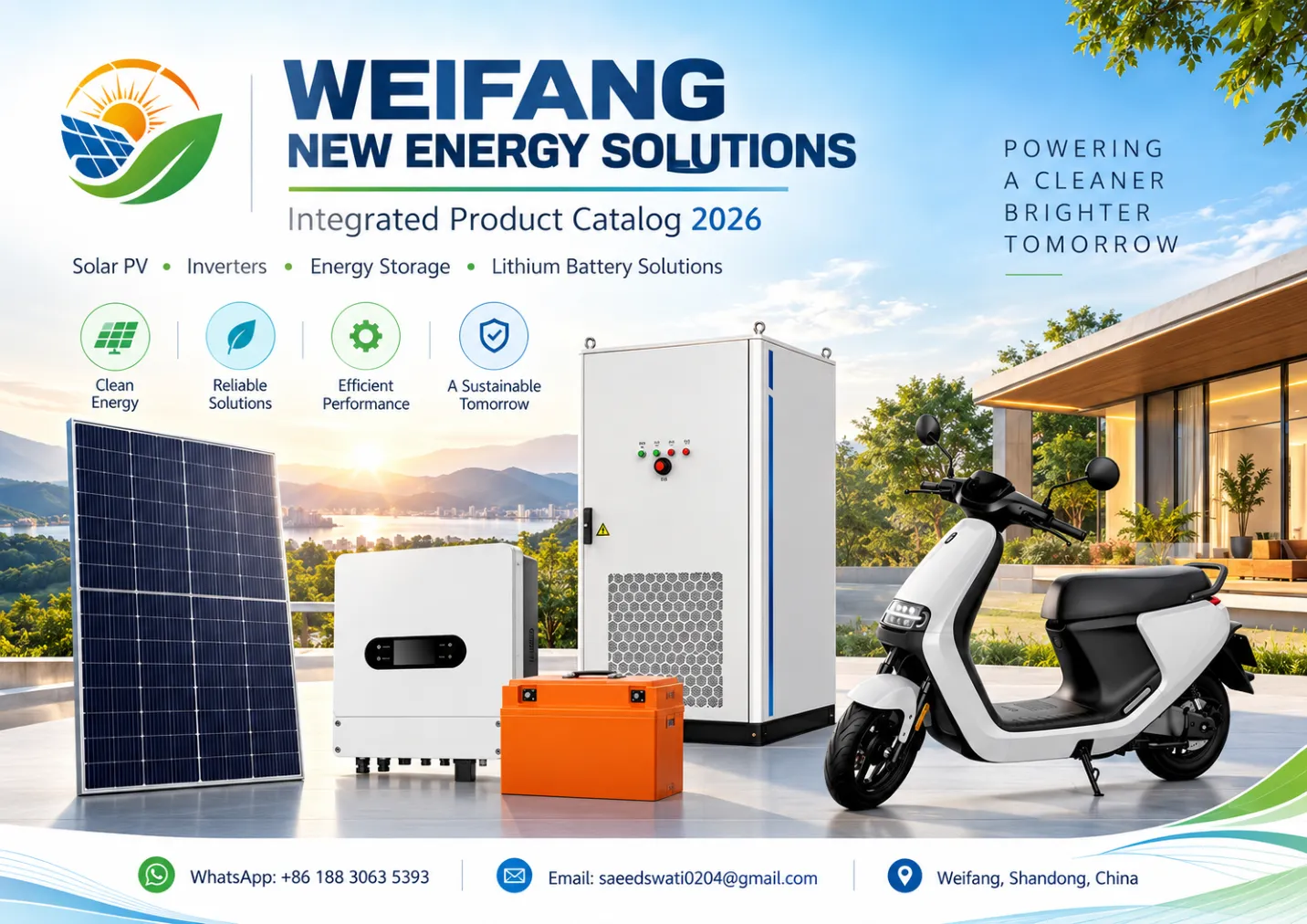 Catalog page 1: Company overview